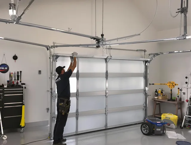 Security-Widefield Garage Door Repair certified team performing precision garage door installation in Security-Widefield
