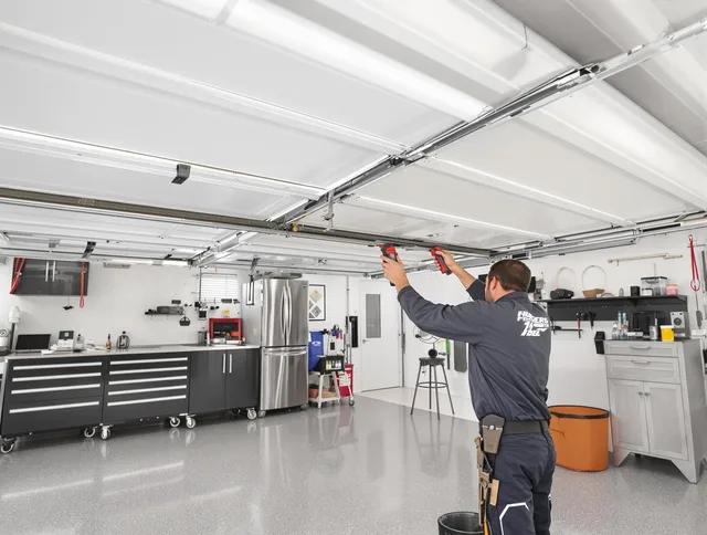 Overhead garage door repair service by Security-Widefield Garage Door Repair in Security-Widefield