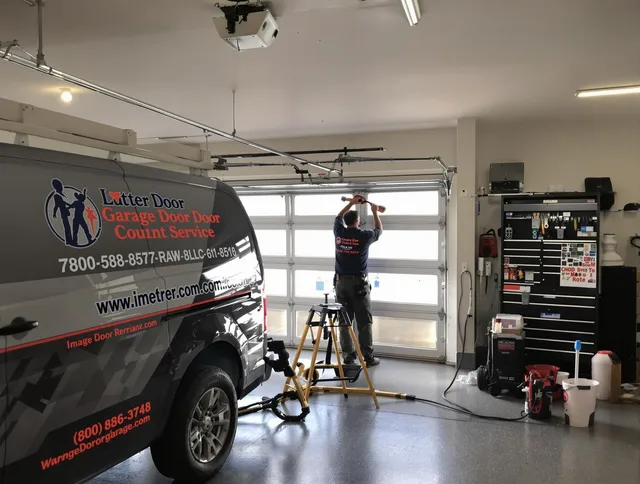 Security-Widefield Garage Door Repair team performing same-day garage door repair in Security-Widefield
